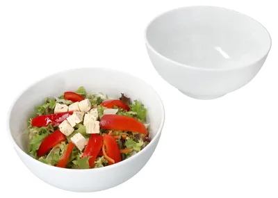 Zdjęcie produktu dla zestaw 2 porcelanowych misek na sałatkę STABIL 660 ml Sałatka Deser