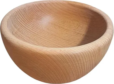 Produktbild von Holzschale gedämpfte Buche 16 cm – natürliche Buchenschale