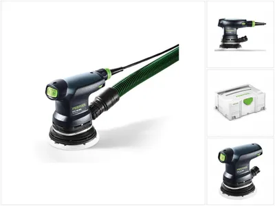 Productafbeelding van Festool ETS 125 REQ-Plus excentrische schuurmachine 250 W 2 mm slag 125 mm in Systainer + accessoires ( 574636 )
