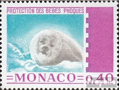 Produktbild von Briefmarken Monaco 1970 Mi 959 (kompl.Ausg.) postfrisch Pelzrobbenschutz