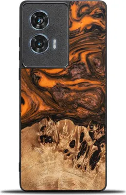 Produktbild von Bewood Einzigartige Hülle für Motorola Edge 50 Fusion - Orange