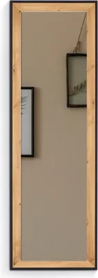 Produktbild von Ganzkörper Wandspiegel Branda Rahmen Eiche 50x150cm