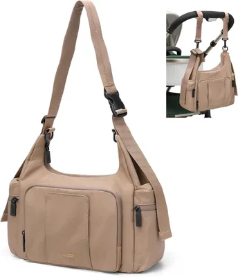 Obrázok produktu pre Prebaľovacia taška 14 l, veľká kapacita, crossbody taška cez rameno, na cesty