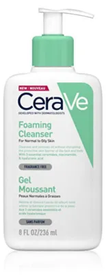 Obrázek produktu pro Čisticí pěnivý gel pro normální až mastnou pleť (Foaming Cleanser), 88 ml