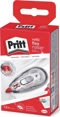 Image de Pritt Korrektur Refill flex Roller, Breite 6 mm, Länge 12 m