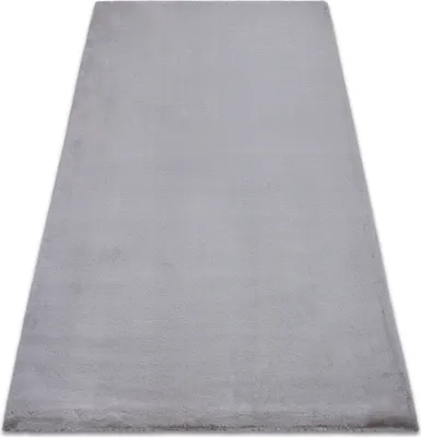 Produktbild von Teppich BUNNY silber IMITATION VON KANINCHENPELZ Grau 120x170 cm