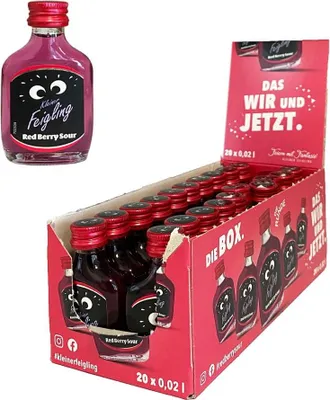 Produktbild von Kleiner Feigling Red Berry Sour, 15% Vol. 20 x 0,02 l Partybox