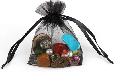Immagine prodotto di EDUPLAY 130310 Tesoro dei pirati in sacchetto di organza (regalo), multicolore (1 set in sacchetto)
