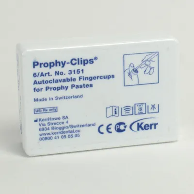 Immagine prodotto di Cleanic Prophy-Clips 6 pezzi Nfpa