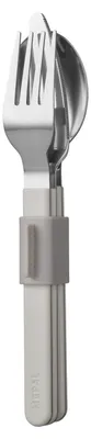Image de Mepal set de couverts silueta 3 pièces - nordic white 202 x 43 x 40 105752032500