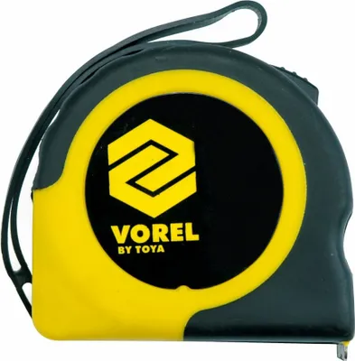 Immagine prodotto di Nastro avvolgibile 10 m x 25 mm giallo - nero