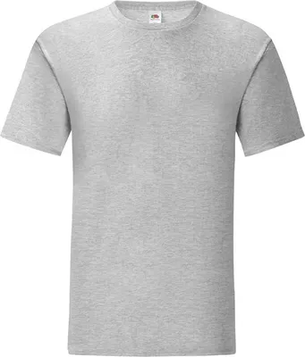 Produktbild von Herren-T-Shirt, Kurzarm - FOL ICONIC T - heather grey - Größe XL