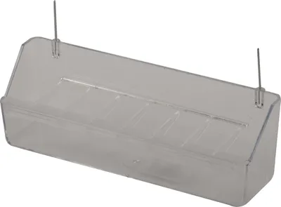 Produktbild von Duvo+ Futternapf Kunststoffschale transparent, Maße: 20 x 6 x 4 cm