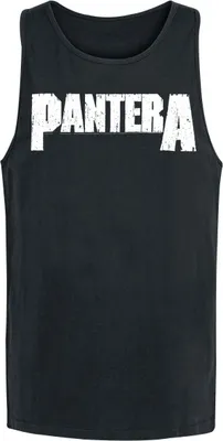 Produktbild von Pantera Tank-Top Herren Logo schwarz Band-Merch, Bands 100% Baumwolle M