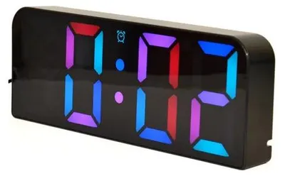 Produktbild von Lowell Zegar Digital JD9529S, Silberfarben, Thermometer, Kalender, LCD-Anzeige