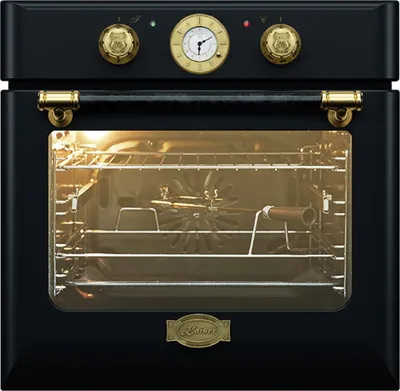 Produktbild von Kaiser EH 6432 BE ECO Retro Einbaubackofen 68L Drehspieß Selbstreinigung