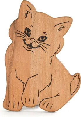 Produktbild von Brett Katze Buche