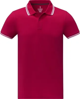 Image de Elevate - "Amarago" polo pour homme à manches courtes PF3837 (XS) (Rouge)
