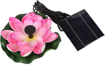 Immagine prodotto di Fontana solare con 8 getti - Fontana galleggiante per il bagno degli uccelli - Ideale per giardino/stagno - Pompa solare da 1,4 W - Realizzata in ABS di alta qualità - Design sostenibile - Adatta come abbeveratoio per uccelli