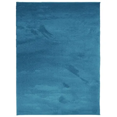 Produktbild von vidaXL Teppich OVIEDO Kurzflor Türkis 240x340 cm