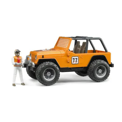 Produktbild von Bruder 02542 - Mehrfarbig - Off-Road-Fahrzeug-Modell - Acrylnitril-Butadien-Styrol (ABS) - 4 Jahr(e) - 1:16 - Jeep Cross