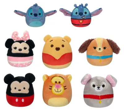 Image de Peluche Squishmallows - Surprise Disney Character - 6.5cm