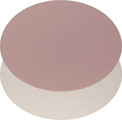 Produktbild von DUO Platzset, Oval, Altrosa/Stein