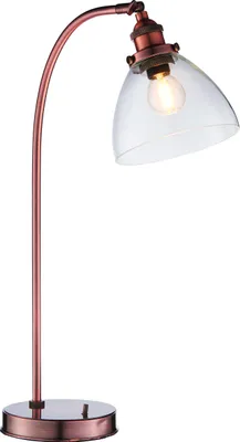 Obrázek produktu pro Stolní lampa Hansen | 1 světlo | 40W E14 | kov/sklo