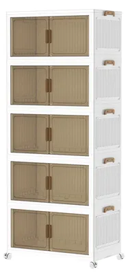 Immagine prodotto di Contenitore di stoccaggio, design pieghevole, impilabile e trasportabile, per 5 animali