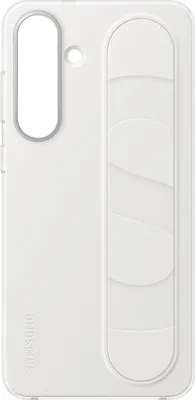Imagen del producto de Funda tipo soporte con agarre para Galaxy S25 FE de Samsung, color blanco