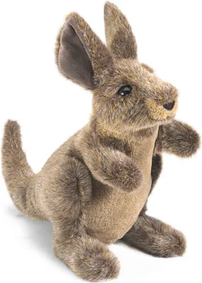 Produktbild von Folkmanis Handpuppe Junges Känguru 3170
