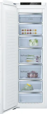Produktbild von Bosch Serie 6 GIN81ACE0, 212 l, 13,8 kg/24h, SN-T, 35 dB, No-Frost-System, E