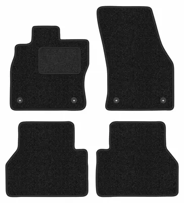 Image de Tapis de sol en moquette anthracite pour Volkswagen Caddy IV 2020- 4 pièces