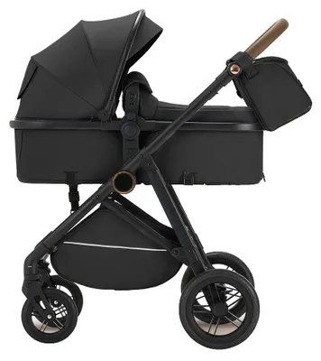 Immagine prodotto di Passeggino, sistema 2-in-1, versatile, adatto a terreni leggermente accidentati, colore nero
