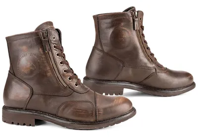 Image de Falco Moto Chaussures / Sneakers Aviator Imperméable Brown-42