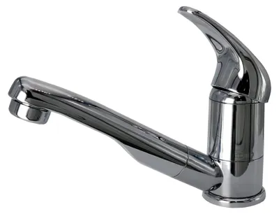 Produktbild von Einhebelmischer Wasserhahn Roma für Wohnmobile und Caravans mit Schalter in Chrom