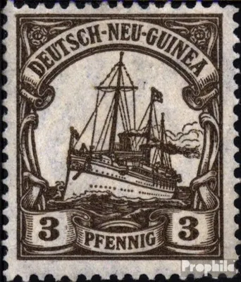 Produktbild von Briefmarken Deutsch-Neuguinea 1919 Mi 24 (kompl.Ausg.) postfrisch Schiff Kaiseryacht Hohenzollern