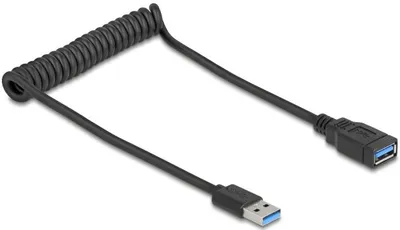 Obrázok produktu pre DeLOCK 90367, 0,6 m, USB A, USB A, 5 Gbit/s, Čierna