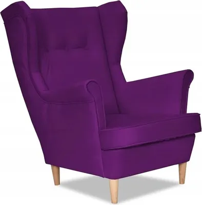 Produktbild von Family Meble Ohrensessel Ari II Relaxsessel aus Webstoff Skandinavisch Loungesessel Fernsehsessel Für Wohnzimmer Esszimmer Schlafzimmer (AMORE 46)