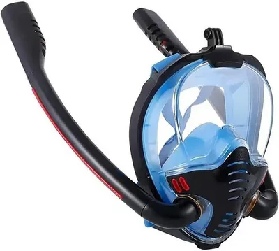 Image de Gotel L21C Masque De Plongée Avec Tuba Complet 2X Tube