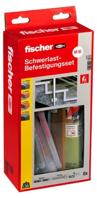 Produktbild von fischer Schwerlast-Befestigungsset 300 T SBS Set M10 3 Stk