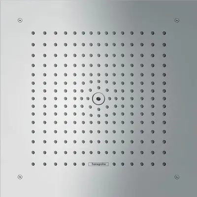 Image de hansgrohe Raindance E Douche de tête, carrée 400x400mm, 1jet EcoSmart, intégrée au plafond, 26253000