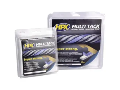 Immagine prodotto di Nastro biadesivo multiadesivo - semitrasparente 12 mm x 5 m
