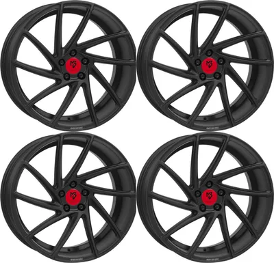 Produktbild von MB Design Felgen KV2 8.5Jx19 ET 32 5x100 Diamant Schwarz 4-KV28519325A-BP1 kompatibel mit Audi A3 TT