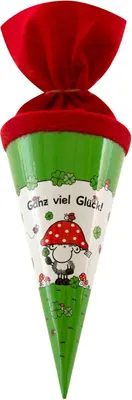 Produktbild von Goldbuch Geschenktüte Ganz viel Glück 14,5 cm rot