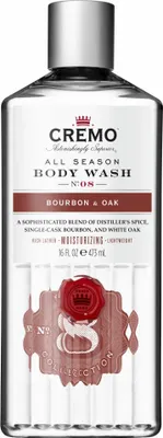 Zdjęcie produktu dla Cremo All Season Body Wash Bourbon & Oak 16oz