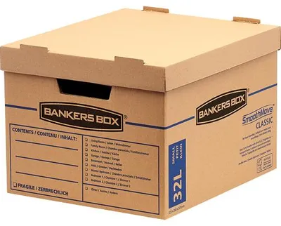 Obrázek produktu pro Fellowes 6203701, Skladovací krabice, Přírodní, Obdélníkový, Karton, Vzorovaný, 32 l