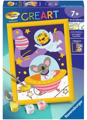 Obrázek produktu pro CreArt – Zvířata ve vesmíru