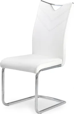 Zdjęcie produktu dla Halmar Krzesło do jadalni K224 - biały / chrom