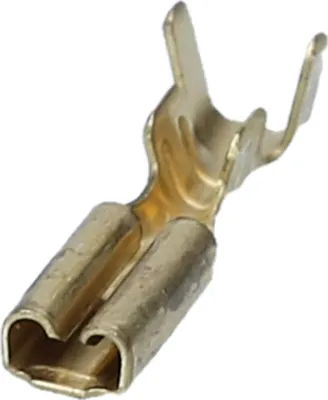 Produktbild von 100 Stück Cembre RN-FA305 Flachsteckhülse unisoliert 2,8x0,5 I 0,5-1mm² I Industriequalität vom deutschen Händler